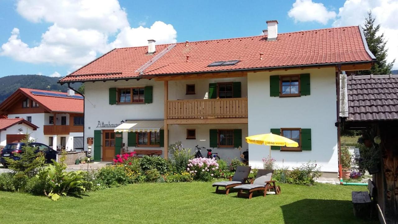 Gaestehaus Attenhauser Unterammergau Buitenkant foto